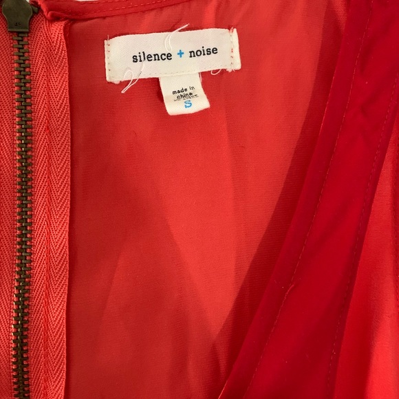 Red and orange sleeveless dress - Picture 8 of 11